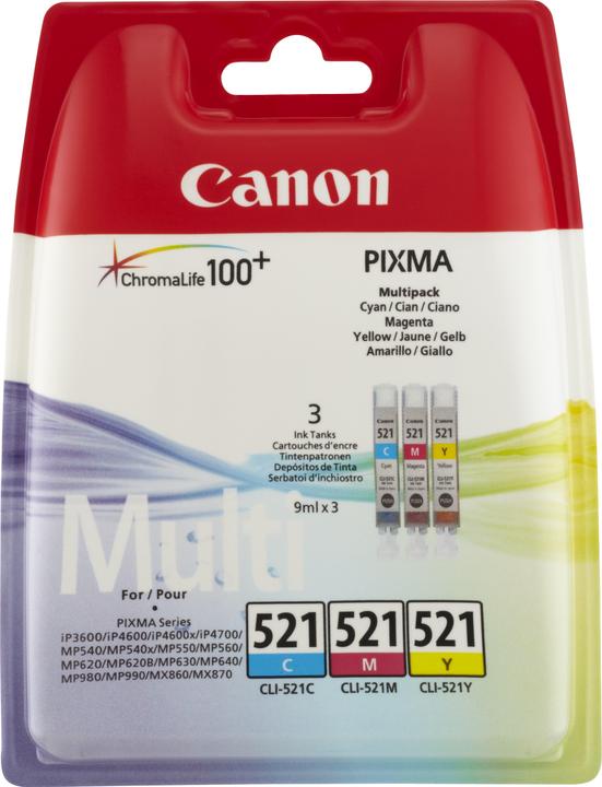 Produktbild Canon Cli-521 (M, Y, C)
