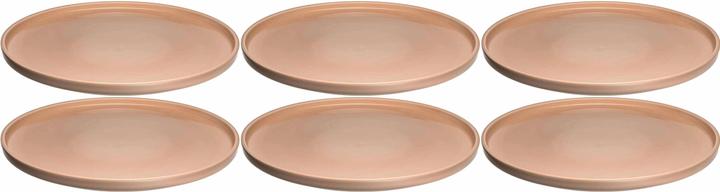 Actual product image Leonardo Roma dinner plate 6 pieces, orange (6 x, 27 cm)