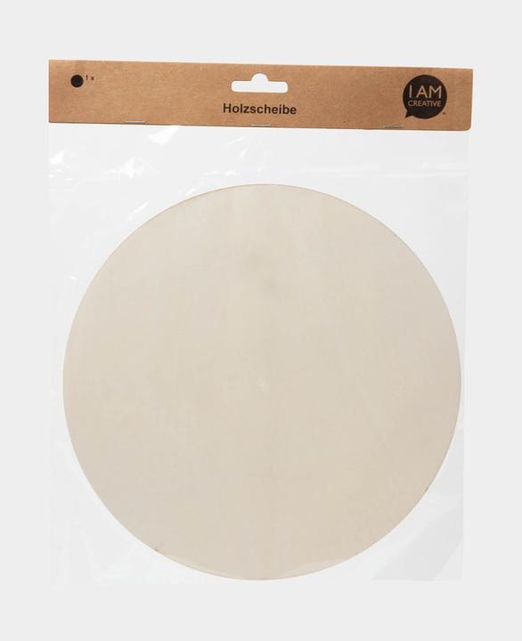 Actual product image I Am Creative Wooden discs round, FSC, 1 pc.