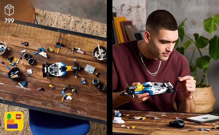 Actual product image LEGO Williams Racing FW14B mit Nigel Mansell (10353, LEGO Icons)