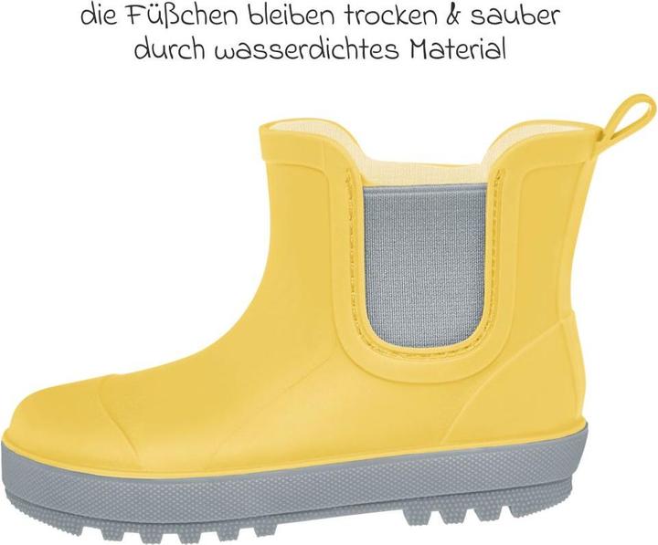 Image du produit Playshoes Regenkleidung Gummistiefel Halbhoch - Gelb - Gr. 23 (23)