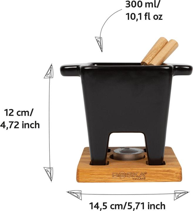 Immagine prodotto Boska Tapas (Fondue di formaggio, Fondue al cioccolato)