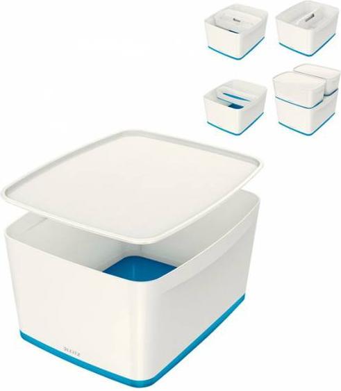 Immagine prodotto Leitz MyBox Large con coperchio (31,8 x 19,8 x 38,5 cm, 18 l)