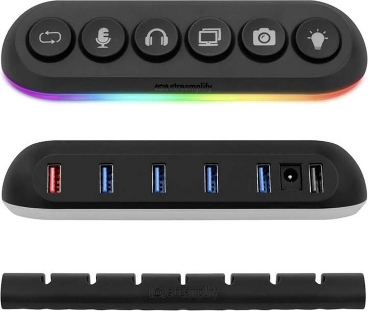 Image du produit Streamplify Hub Deck 5 (USB-A, 5 Ports)