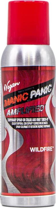 Actual product image Manic Panic Wildfire Red Hair Color Spray Amplified Temporary Hot Reddish-Orange Hair Dye 3.4oz (Wildfire)