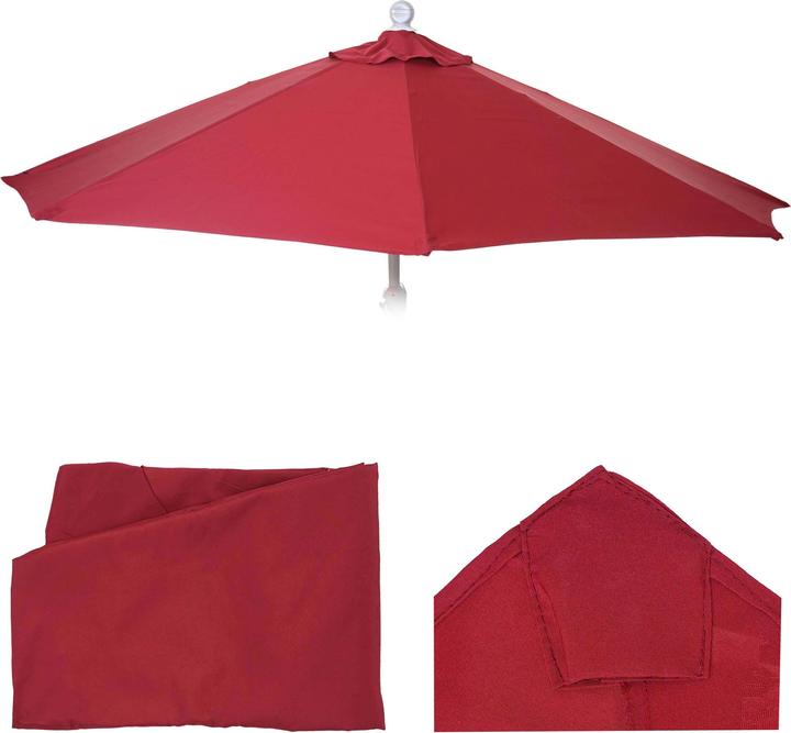 Actual product image Jamb Bezug für Sonnenschirm halbrund Parla 270cm (2.60 m)