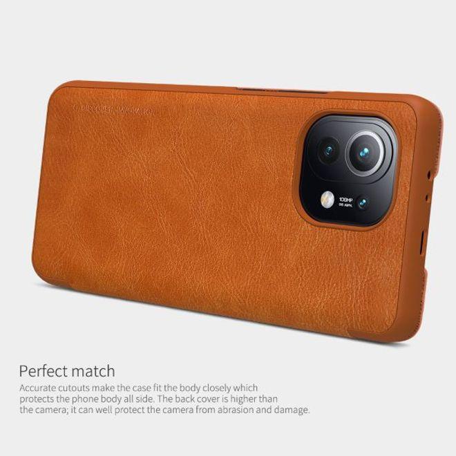 Actual product image Nillkin Qin Series (Xiaomi Mi 11)