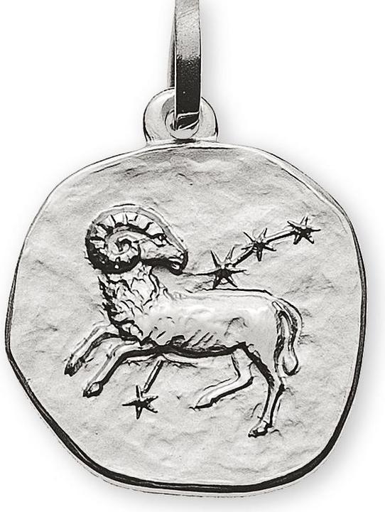 Actual product image Wassner Zodiac sign pendant Aries white gold 18K (Gold 750)