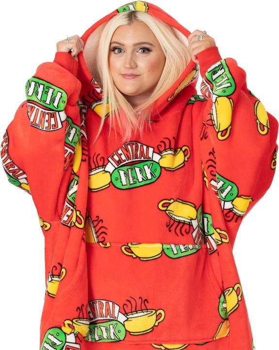 Actual product image Friends Hooded blanket (One size)