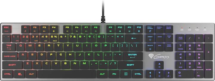 Immagine prodotto Genesis Thor 420 RGB tastiera USB AZERTY US inglese (US, Cablato)