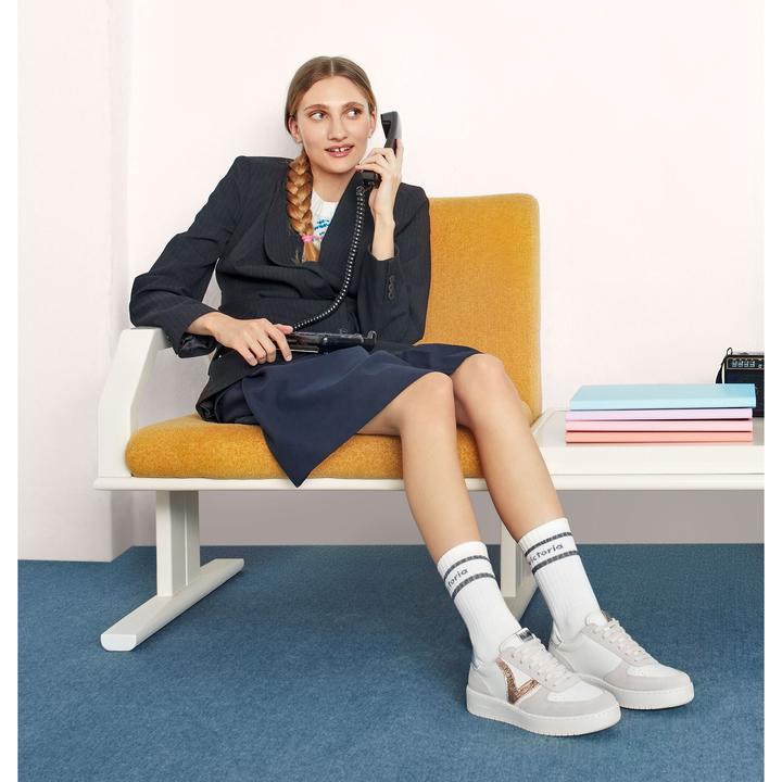Produktbild Victoria sneakers für damen madrid serraje & metal (39)