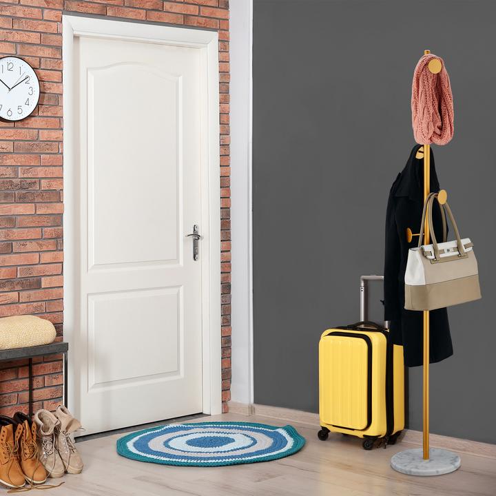 Actual product image Relaxdays Mixed Material Coat Stand