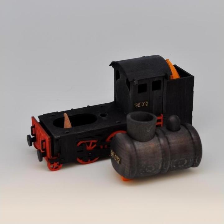 Actual product image Knox 372000 - Incense Figures - Historical Steam Engine for Incense Candles