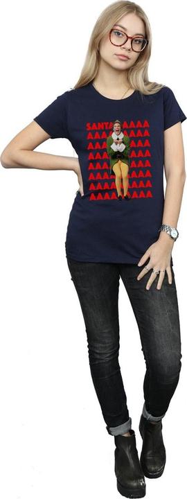 Produktbild Elf Buddy Santa Scream TShirt (XXL)
