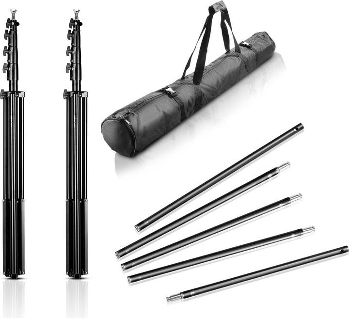Actual product image Walimex Telescope XXL background system, 1.9-4.65m (465 cm, 400 cm)