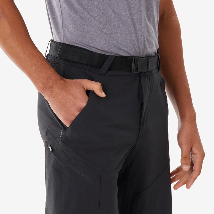 Image du produit Quechua Short long de randonnée homme, MH500 noir (L)