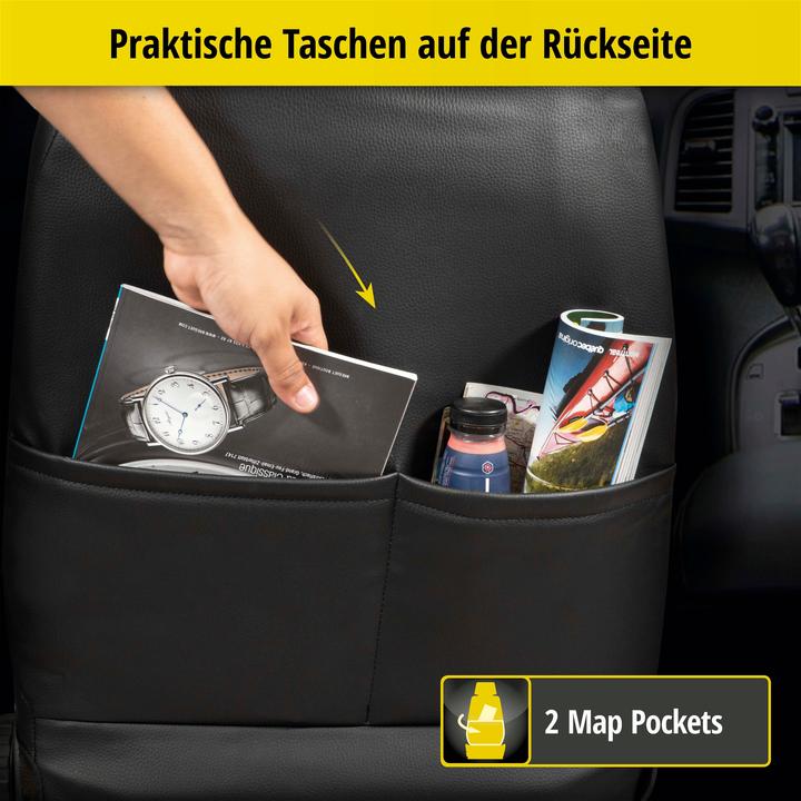 Produktbild Walser Sitzbezug für Ford Fiesta VI (CB1, CCN) 06/2008-Heute, 2 Einzelsitzbezüge