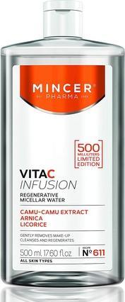 Produktbild Elfa MINCER VitaClnfusion 611 Płyn mincelarny d/tw500m (Puder, 500 ml)