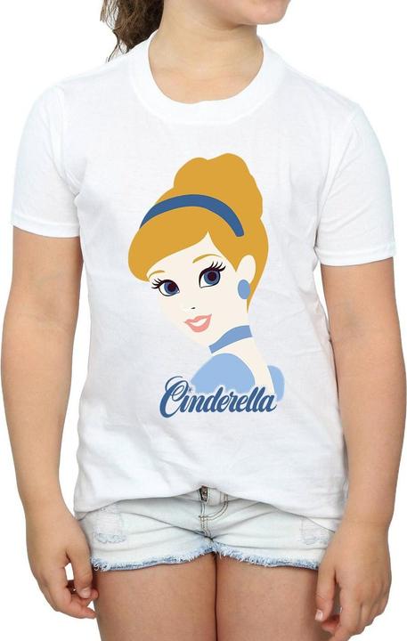 Immagine prodotto Cinderella T-shirt in cotone Silhouette pour filles (152, 158)