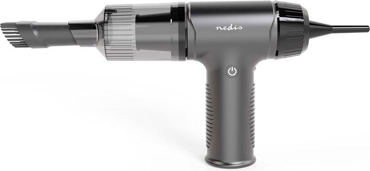 Immagine prodotto Nedis Handstaubsauger | Luftgebläse | 90 W | Wiederaufladbar | Nass / Trocken | Li-Ion | Schwarz