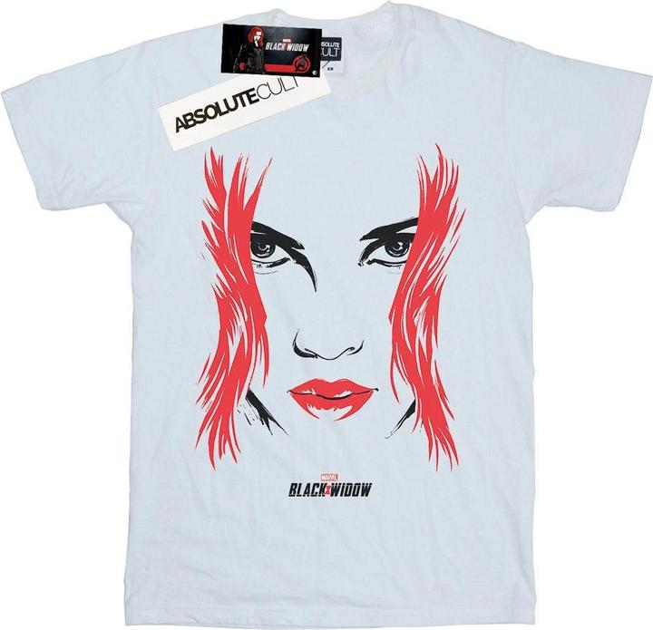 Image du produit - T-shirt BLACK WIDOW MOVIE CLOSE-UP - Fille (116)