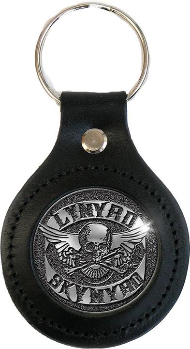 Produktbild Lynyrd Skynyrd Biker Logo Leather Keyring