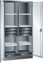 Actual product image Lista Hinged door cabinet, HxWxD 1950 x 1000 x 580 mm (100 cm, 195 cm)