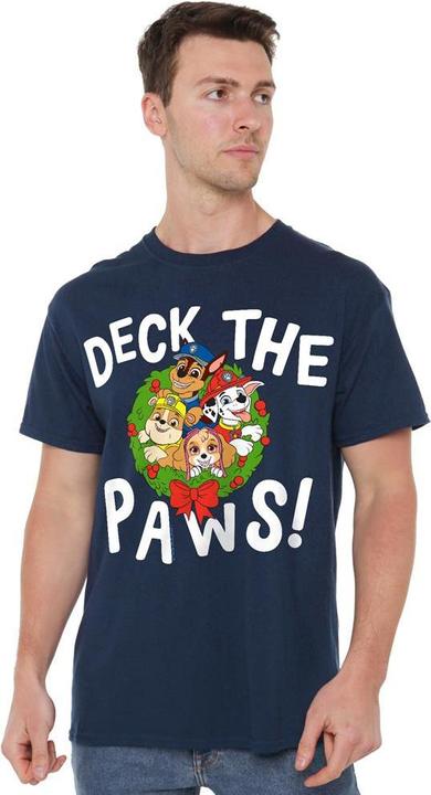 Produktbild Paw Patrol Deck The Paws TShirt weihnachtliches Design (XXL)