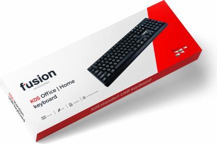 Produktbild Fusion K05 (EN | RU) Black