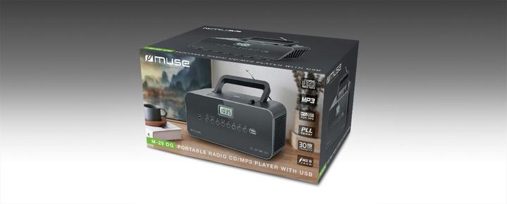 Produktbild Muse Portable radio M-28DG USB port, AUX in (FM, MW, PLL)