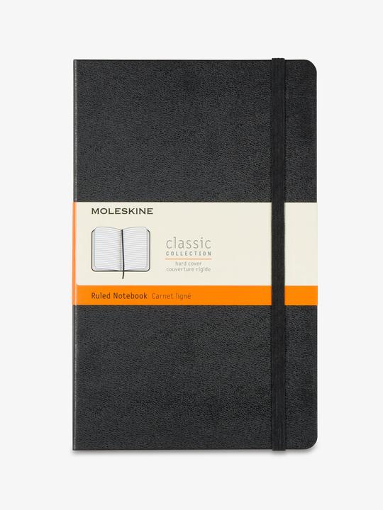 Image du produit Moleskine Carnet Classic Large (A5, À rayures, Couverture rigide)