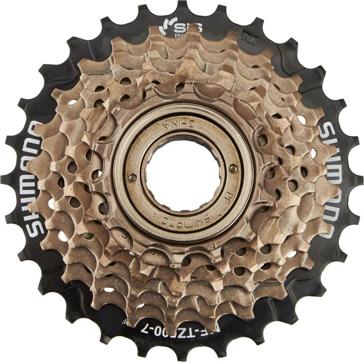 Actual product image Shimano MF-TZ500 screw sprocket 7-speed (7-speed, 14-34)