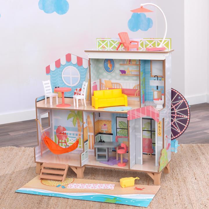 Produktbild KidKraft Strandhaus Riesenrad-Spass