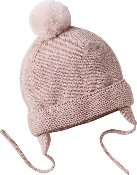 Vertbaudet Mädchen Baby-Set: Mütze, Rundschal & Fäustlinge BASICS