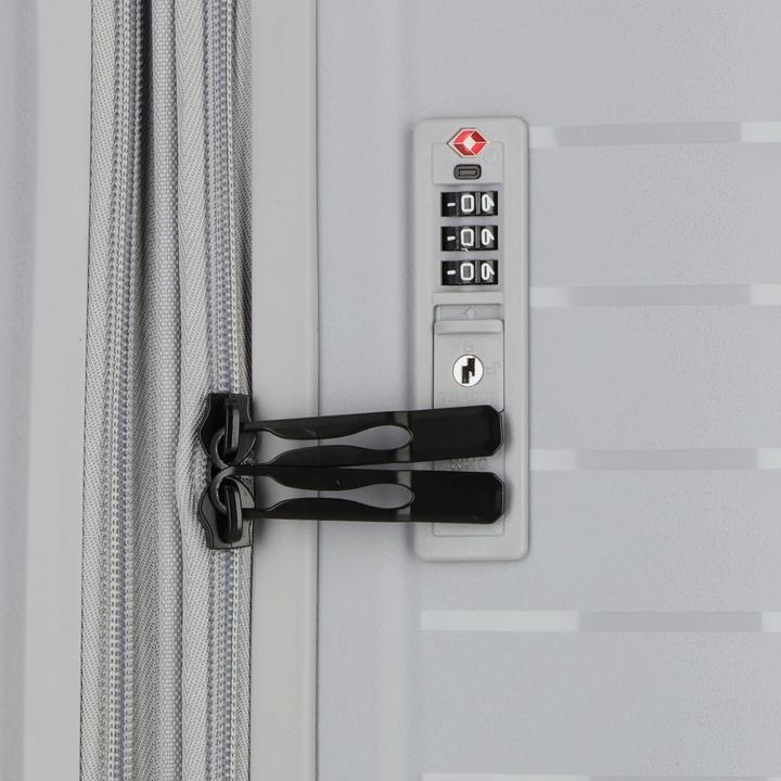Actual product image D&N Travel Line 4500 4-wheel trolley L 75 cm with expansion fold (100 l, L (90 - 115l))
