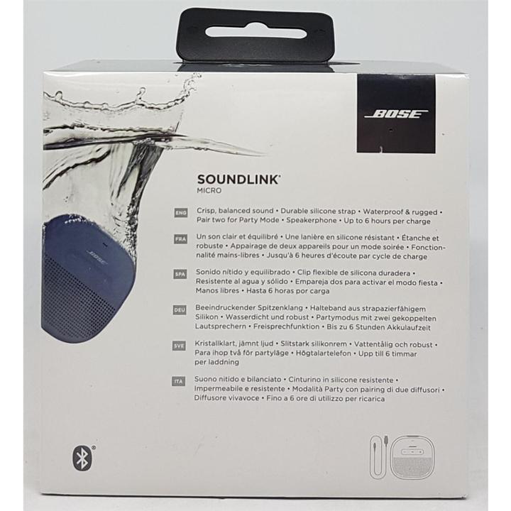 Image du produit Bose SoundLink Micro (6 h, Fonctionnement sur batterie)