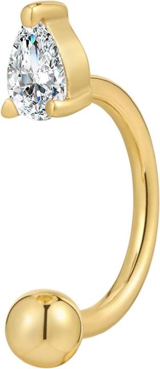 Immagine prodotto Glanzstücke München Orecchini da donna Happystuds - 36164 (Argento)