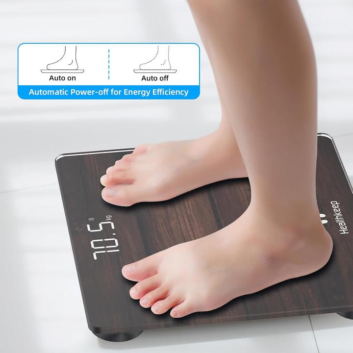 Produktbild Healthkeep Digitale Personenwaage mit LED-Anzeige (180 kg)