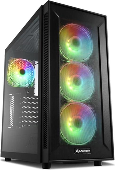 Actual product image Sharkoon TG6M RGB Tower (ATX, mATX, Mini-ITX)
