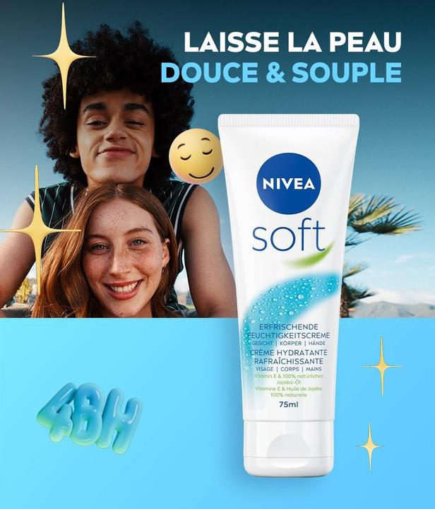 Produktbild NIVEA Soft Tube DUO (Körpercreme, 150 ml)