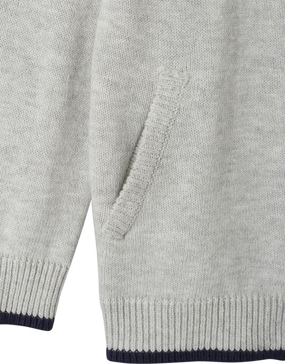 Produktbild Vertbaudet Jungen Strickjacke im College-Look Oeko-Tex (128)