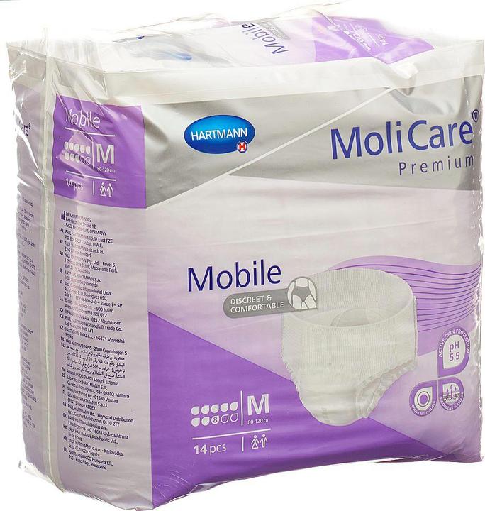 Produktbild MoliCare Mobile 8 Inkontinenz Pants (14 x, M)