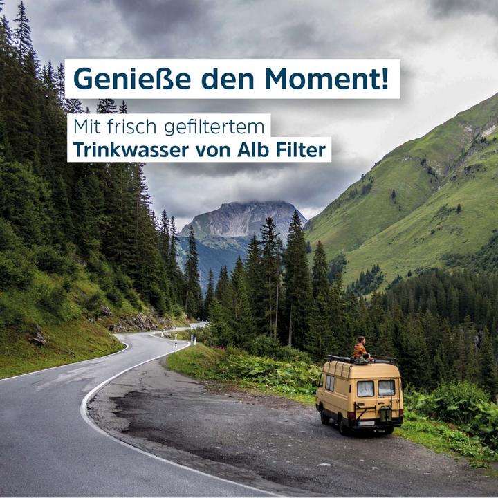 Image du produit Alb filter TRAVEL Nano Trinkwasserfilter - Keimsperre für den Festeinbau Edelstahl