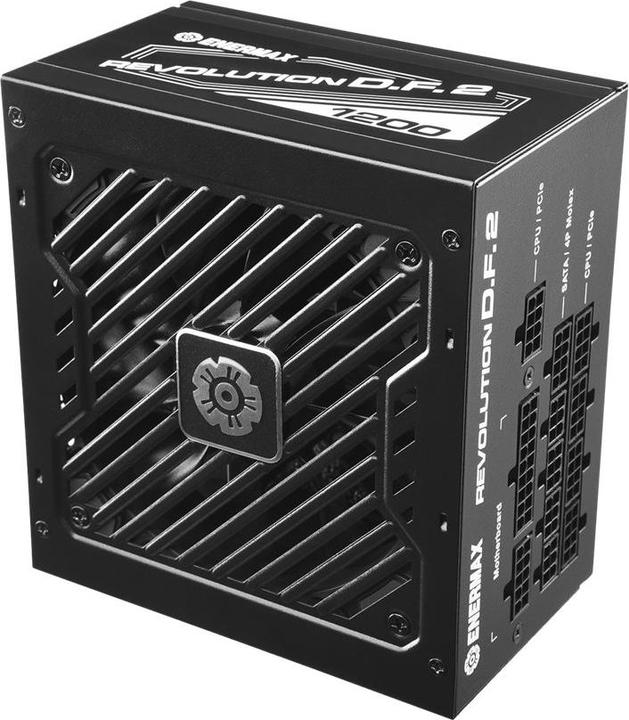 Produktbild Enermax REVOLUTION D.F. 2 1200W Kompakt Gaming Streaming ATX PSU 80Plus Gold Semi-Modular Semi-Fanle (1200 W)