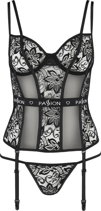 Produktbild Passion Corset + Thong "Leticia" (M)