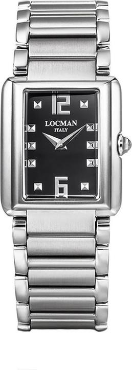 Produktbild Locman Italy Damenuhr Giannutri schwarz Titan / Stahl Ref. 670 (Analoguhr, 36 mm)