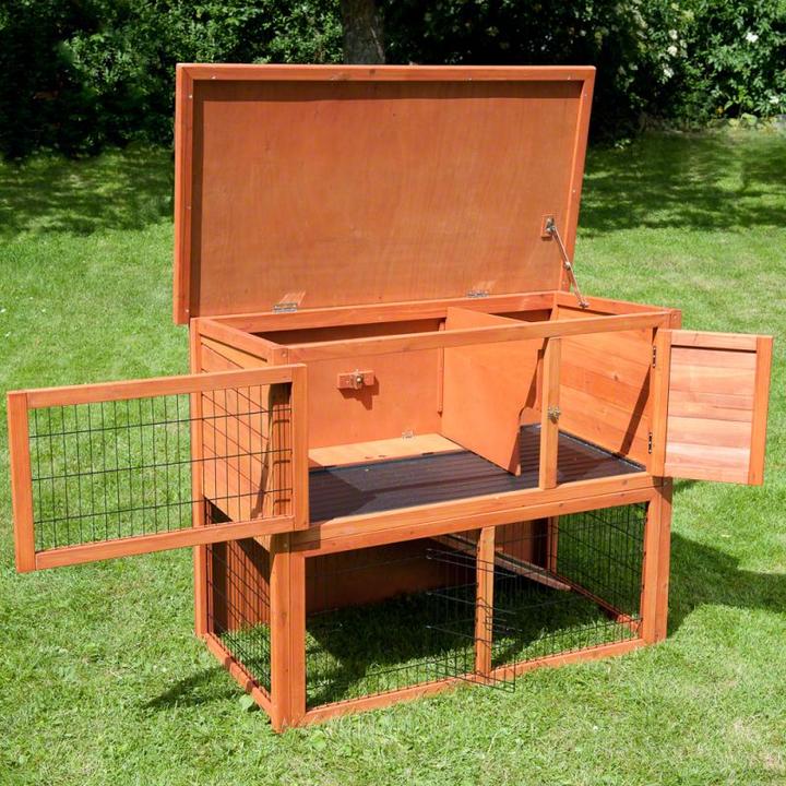 Produktbild zooplus Outback Kaninchenstall Kompakt I mit Freigehege
