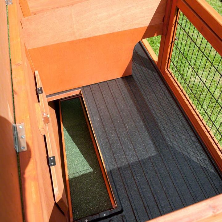 Produktbild zooplus Outback Kaninchenstall Kompakt I mit Freigehege