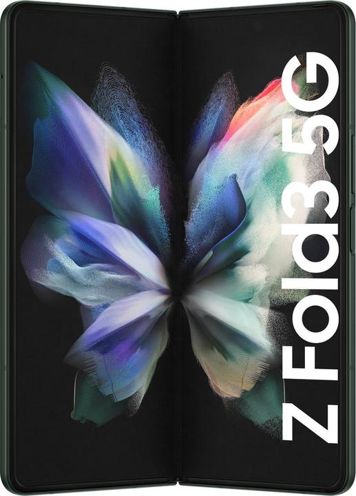 Image du produit Samsung Galaxy Z Fold3 5G UE (512 Go, Phantom Green, 7.60", SIM + eSIM, 12 Mpx, 5G)