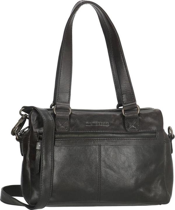 Image du produit Micmacbags Porto Handtasche Umhängetasche - Schwarz - 100% Leder